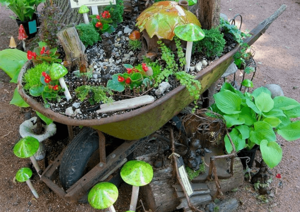 Идеи мини-садов на участке