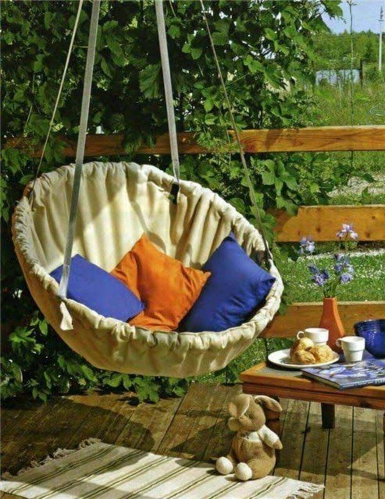 Садовые кресла из ткани